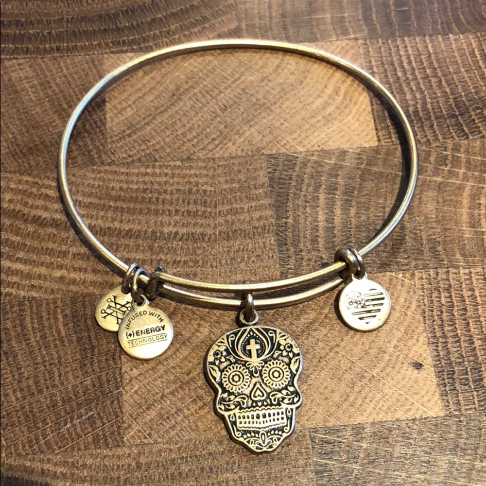 Alex and Ani Calavera bangle